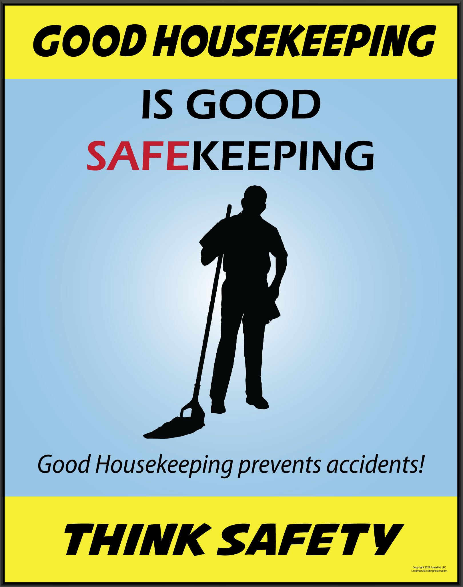 Amazon.com: Lean Manufacturing Posters Good Housekeeping, Prevents